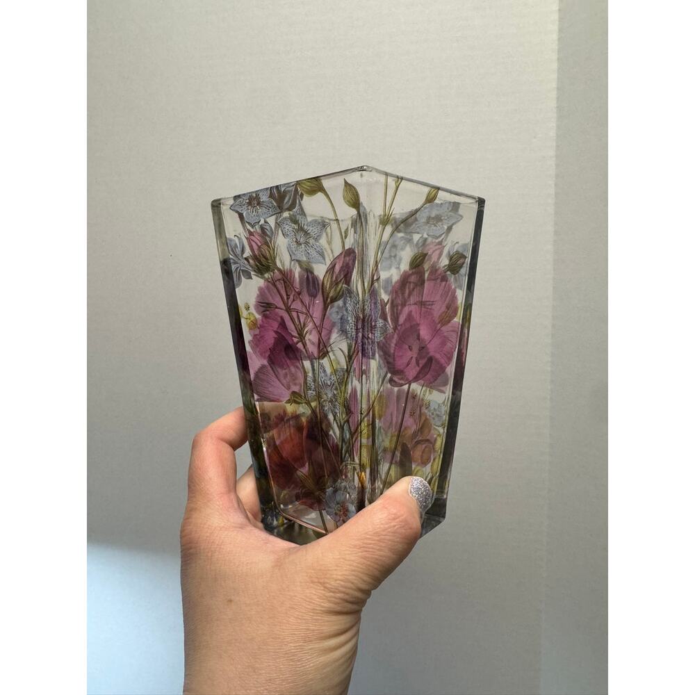 Tiffany Vase / Poppies / Shannon Vase / NIB